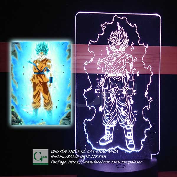 Đèn Ngủ Dragon Ball Goku Ultra Instinc - Website