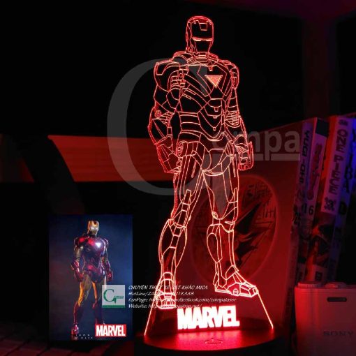 Đèn Ngủ Siêu Anh Hùng Marvel IronMan