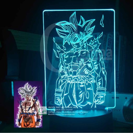 Đèn Ngủ Dragon Ball Goku Ultra Instinc Type 03
